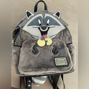 Loungefly Pocahontas Meeko Raccoon mini Backpack
